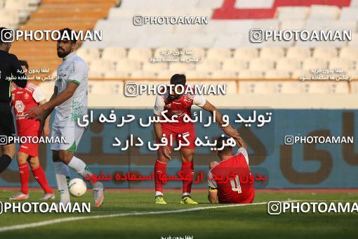 1708580, Tehran, Iran, لیگ برتر فوتبال ایران، Persian Gulf Cup، Week 6، First Leg، Persepolis 1 v 1 Zob Ahan Esfahan on 2020/12/31 at Azadi Stadium
