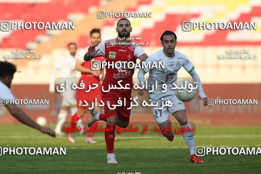 1708578, Tehran, Iran, لیگ برتر فوتبال ایران، Persian Gulf Cup، Week 6، First Leg، Persepolis 1 v 1 Zob Ahan Esfahan on 2020/12/31 at Azadi Stadium