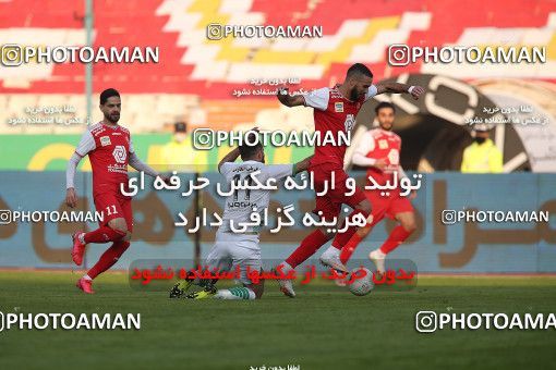1708565, Tehran, Iran, لیگ برتر فوتبال ایران، Persian Gulf Cup، Week 6، First Leg، Persepolis 1 v 1 Zob Ahan Esfahan on 2020/12/31 at Azadi Stadium