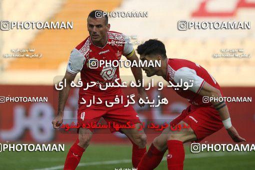 1708559, Tehran, Iran, لیگ برتر فوتبال ایران، Persian Gulf Cup، Week 6، First Leg، Persepolis 1 v 1 Zob Ahan Esfahan on 2020/12/31 at Azadi Stadium