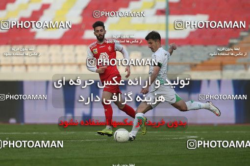 1708591, Tehran, Iran, لیگ برتر فوتبال ایران، Persian Gulf Cup، Week 6، First Leg، Persepolis 1 v 1 Zob Ahan Esfahan on 2020/12/31 at Azadi Stadium