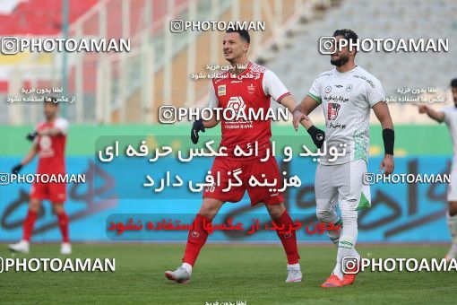 1708529, Tehran, Iran, لیگ برتر فوتبال ایران، Persian Gulf Cup، Week 6، First Leg، Persepolis 1 v 1 Zob Ahan Esfahan on 2020/12/31 at Azadi Stadium