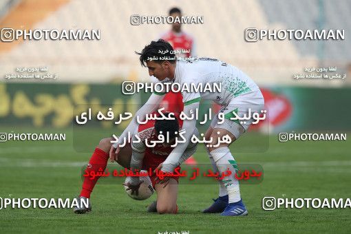 1708545, Tehran, Iran, لیگ برتر فوتبال ایران، Persian Gulf Cup، Week 6، First Leg، Persepolis 1 v 1 Zob Ahan Esfahan on 2020/12/31 at Azadi Stadium