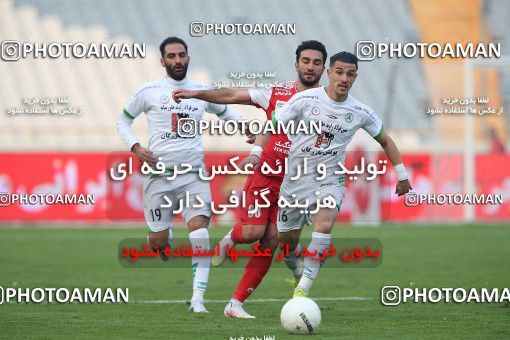 1708588, Tehran, Iran, لیگ برتر فوتبال ایران، Persian Gulf Cup، Week 6، First Leg، Persepolis 1 v 1 Zob Ahan Esfahan on 2020/12/31 at Azadi Stadium