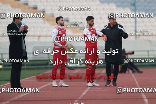 1708514, Tehran, Iran, لیگ برتر فوتبال ایران، Persian Gulf Cup، Week 6، First Leg، Persepolis 1 v 1 Zob Ahan Esfahan on 2020/12/31 at Azadi Stadium