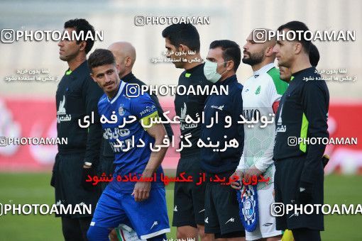 1549324, Tehran, , لیگ برتر فوتبال ایران، Persian Gulf Cup، Week 10، First Leg، Esteghlal 2 v 0 Aluminium Arak on 2021/01/04 at Azadi Stadium