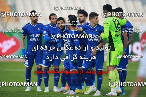 1549214, Tehran, , لیگ برتر فوتبال ایران، Persian Gulf Cup، Week 10، First Leg، Esteghlal 2 v 0 Aluminium Arak on 2021/01/04 at Azadi Stadium