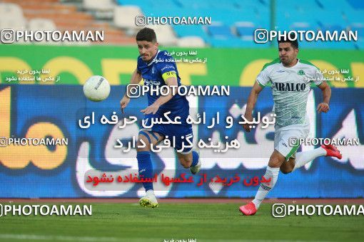 1549238, Tehran, , لیگ برتر فوتبال ایران، Persian Gulf Cup، Week 10، First Leg، Esteghlal 2 v 0 Aluminium Arak on 2021/01/04 at Azadi Stadium