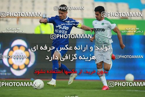 1549290, Tehran, , لیگ برتر فوتبال ایران، Persian Gulf Cup، Week 10، First Leg، Esteghlal 2 v 0 Aluminium Arak on 2021/01/04 at Azadi Stadium