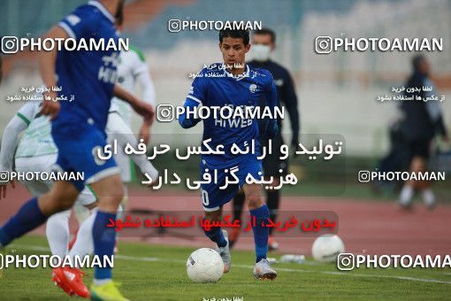 1549239, Tehran, , لیگ برتر فوتبال ایران، Persian Gulf Cup، Week 10، First Leg، Esteghlal 2 v 0 Aluminium Arak on 2021/01/04 at Azadi Stadium