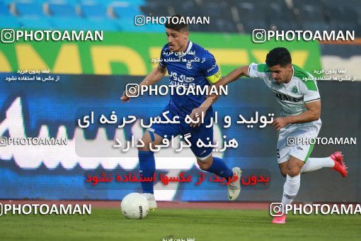 1549263, Tehran, , لیگ برتر فوتبال ایران، Persian Gulf Cup، Week 10، First Leg، Esteghlal 2 v 0 Aluminium Arak on 2021/01/04 at Azadi Stadium