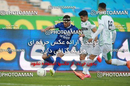 1549385, Tehran, , لیگ برتر فوتبال ایران، Persian Gulf Cup، Week 10، First Leg، Esteghlal 2 v 0 Aluminium Arak on 2021/01/04 at Azadi Stadium