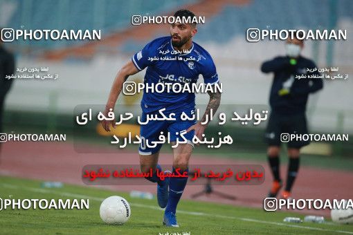 1549380, Tehran, , لیگ برتر فوتبال ایران، Persian Gulf Cup، Week 10، First Leg، Esteghlal 2 v 0 Aluminium Arak on 2021/01/04 at Azadi Stadium