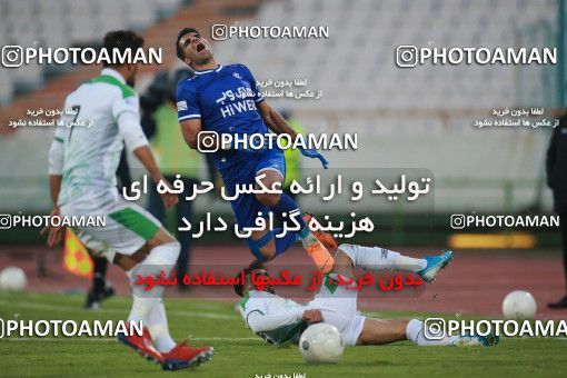 1549331, Tehran, , لیگ برتر فوتبال ایران، Persian Gulf Cup، Week 10، First Leg، Esteghlal 2 v 0 Aluminium Arak on 2021/01/04 at Azadi Stadium