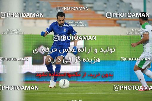 1549557, Tehran, , لیگ برتر فوتبال ایران، Persian Gulf Cup، Week 10، First Leg، Esteghlal 2 v 0 Aluminium Arak on 2021/01/04 at Azadi Stadium