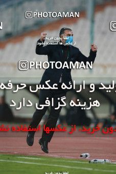 1549456, Tehran, , لیگ برتر فوتبال ایران، Persian Gulf Cup، Week 10، First Leg، Esteghlal 2 v 0 Aluminium Arak on 2021/01/04 at Azadi Stadium