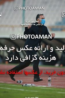 1549560, Tehran, , لیگ برتر فوتبال ایران، Persian Gulf Cup، Week 10، First Leg، Esteghlal 2 v 0 Aluminium Arak on 2021/01/04 at Azadi Stadium