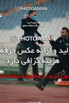 1549473, Tehran, , لیگ برتر فوتبال ایران، Persian Gulf Cup، Week 10، First Leg، Esteghlal 2 v 0 Aluminium Arak on 2021/01/04 at Azadi Stadium
