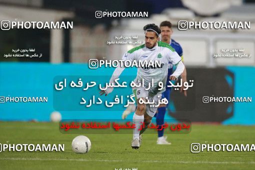 1549533, Tehran, , لیگ برتر فوتبال ایران، Persian Gulf Cup، Week 10، First Leg، Esteghlal 2 v 0 Aluminium Arak on 2021/01/04 at Azadi Stadium