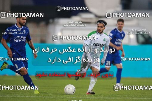 1549475, Tehran, , لیگ برتر فوتبال ایران، Persian Gulf Cup، Week 10، First Leg، Esteghlal 2 v 0 Aluminium Arak on 2021/01/04 at Azadi Stadium
