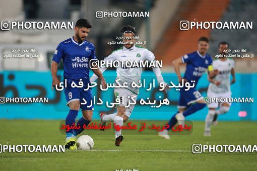 1549589, Tehran, , لیگ برتر فوتبال ایران، Persian Gulf Cup، Week 10، First Leg، Esteghlal 2 v 0 Aluminium Arak on 2021/01/04 at Azadi Stadium
