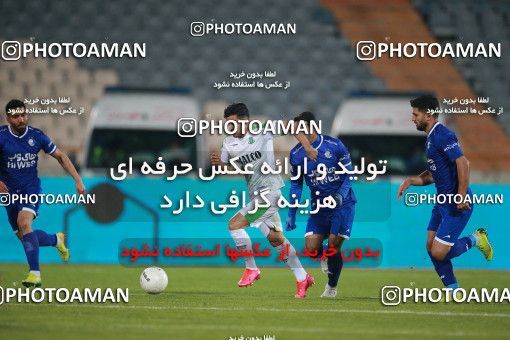 1549446, Tehran, , لیگ برتر فوتبال ایران، Persian Gulf Cup، Week 10، First Leg، Esteghlal 2 v 0 Aluminium Arak on 2021/01/04 at Azadi Stadium