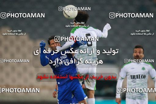 1549489, Tehran, , لیگ برتر فوتبال ایران، Persian Gulf Cup، Week 10، First Leg، Esteghlal 2 v 0 Aluminium Arak on 2021/01/04 at Azadi Stadium