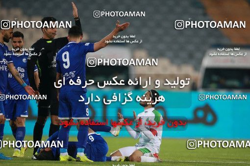 1549431, Tehran, , لیگ برتر فوتبال ایران، Persian Gulf Cup، Week 10، First Leg، Esteghlal 2 v 0 Aluminium Arak on 2021/01/04 at Azadi Stadium