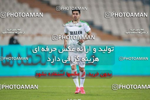 1549553, Tehran, , لیگ برتر فوتبال ایران، Persian Gulf Cup، Week 10، First Leg، Esteghlal 2 v 0 Aluminium Arak on 2021/01/04 at Azadi Stadium