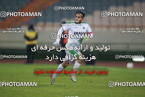 1549467, Tehran, , لیگ برتر فوتبال ایران، Persian Gulf Cup، Week 10، First Leg، Esteghlal 2 v 0 Aluminium Arak on 2021/01/04 at Azadi Stadium