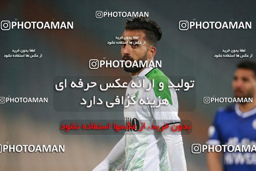 1549426, Tehran, , لیگ برتر فوتبال ایران، Persian Gulf Cup، Week 10، First Leg، Esteghlal 2 v 0 Aluminium Arak on 2021/01/04 at Azadi Stadium