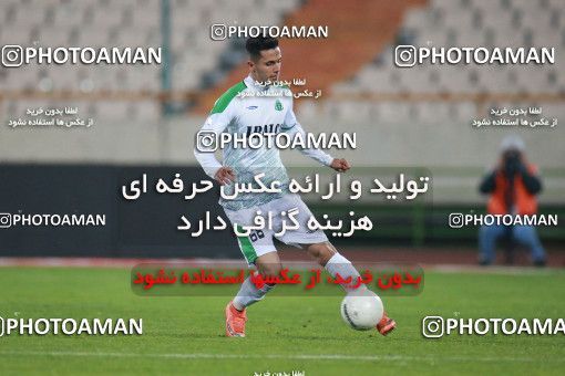 1549453, Tehran, , لیگ برتر فوتبال ایران، Persian Gulf Cup، Week 10، First Leg، Esteghlal 2 v 0 Aluminium Arak on 2021/01/04 at Azadi Stadium