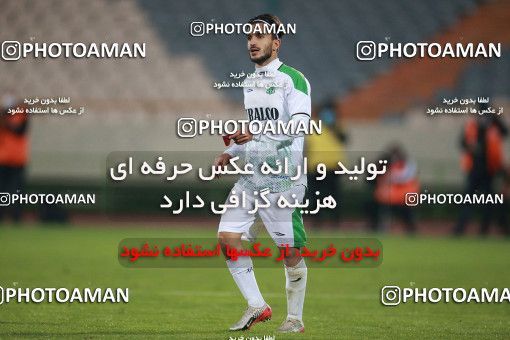 1549521, Tehran, , لیگ برتر فوتبال ایران، Persian Gulf Cup، Week 10، First Leg، Esteghlal 2 v 0 Aluminium Arak on 2021/01/04 at Azadi Stadium