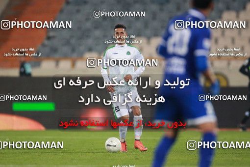 1549622, Tehran, , لیگ برتر فوتبال ایران، Persian Gulf Cup، Week 10، First Leg، Esteghlal 2 v 0 Aluminium Arak on 2021/01/04 at Azadi Stadium