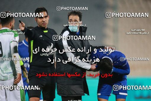 1549641, Tehran, , لیگ برتر فوتبال ایران، Persian Gulf Cup، Week 10، First Leg، Esteghlal 2 v 0 Aluminium Arak on 2021/01/04 at Azadi Stadium