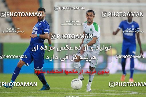 1549682, Tehran, , لیگ برتر فوتبال ایران، Persian Gulf Cup، Week 10، First Leg، Esteghlal 2 v 0 Aluminium Arak on 2021/01/04 at Azadi Stadium
