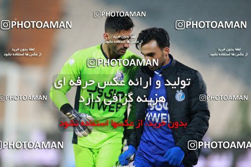 1549748, Tehran, , لیگ برتر فوتبال ایران، Persian Gulf Cup، Week 10، First Leg، Esteghlal 2 v 0 Aluminium Arak on 2021/01/04 at Azadi Stadium