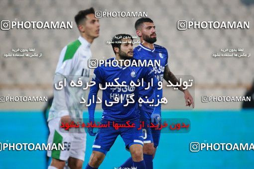 1549656, Tehran, , لیگ برتر فوتبال ایران، Persian Gulf Cup، Week 10، First Leg، Esteghlal 2 v 0 Aluminium Arak on 2021/01/04 at Azadi Stadium