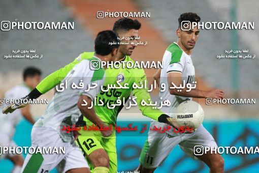 1549767, Tehran, , لیگ برتر فوتبال ایران، Persian Gulf Cup، Week 10، First Leg، Esteghlal 2 v 0 Aluminium Arak on 2021/01/04 at Azadi Stadium