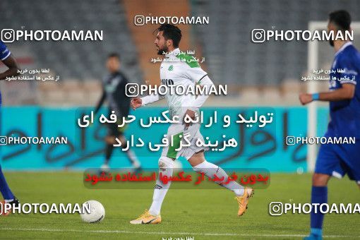 1549639, Tehran, , لیگ برتر فوتبال ایران، Persian Gulf Cup، Week 10، First Leg، Esteghlal 2 v 0 Aluminium Arak on 2021/01/04 at Azadi Stadium