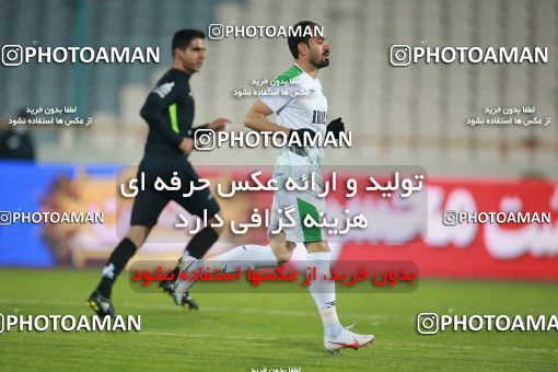 1549707, Tehran, , لیگ برتر فوتبال ایران، Persian Gulf Cup، Week 10، First Leg، Esteghlal 2 v 0 Aluminium Arak on 2021/01/04 at Azadi Stadium
