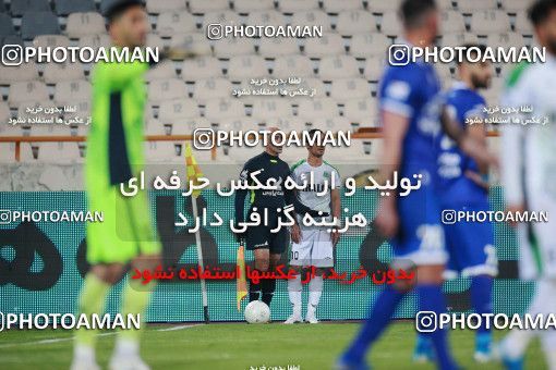 1549754, Tehran, , لیگ برتر فوتبال ایران، Persian Gulf Cup، Week 10، First Leg، Esteghlal 2 v 0 Aluminium Arak on 2021/01/04 at Azadi Stadium