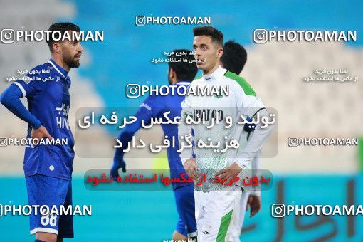 1549717, Tehran, , لیگ برتر فوتبال ایران، Persian Gulf Cup، Week 10، First Leg، Esteghlal 2 v 0 Aluminium Arak on 2021/01/04 at Azadi Stadium