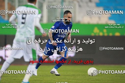 1549630, Tehran, , لیگ برتر فوتبال ایران، Persian Gulf Cup، Week 10، First Leg، Esteghlal 2 v 0 Aluminium Arak on 2021/01/04 at Azadi Stadium