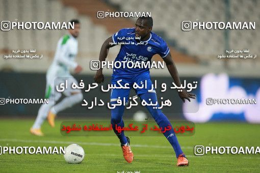1549618, Tehran, , لیگ برتر فوتبال ایران، Persian Gulf Cup، Week 10، First Leg، Esteghlal 2 v 0 Aluminium Arak on 2021/01/04 at Azadi Stadium