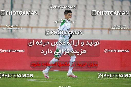 1549693, Tehran, , لیگ برتر فوتبال ایران، Persian Gulf Cup، Week 10، First Leg، Esteghlal 2 v 0 Aluminium Arak on 2021/01/04 at Azadi Stadium