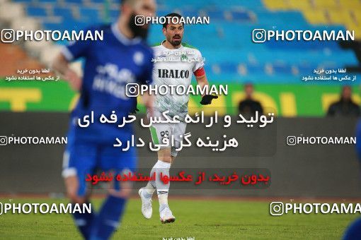 1549714, Tehran, , لیگ برتر فوتبال ایران، Persian Gulf Cup، Week 10، First Leg، Esteghlal 2 v 0 Aluminium Arak on 2021/01/04 at Azadi Stadium