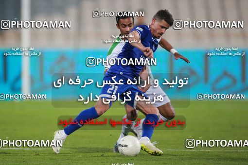 1549747, Tehran, , لیگ برتر فوتبال ایران، Persian Gulf Cup، Week 10، First Leg، Esteghlal 2 v 0 Aluminium Arak on 2021/01/04 at Azadi Stadium