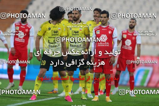 1553066, Tehran, Iran, لیگ برتر فوتبال ایران، Persian Gulf Cup، Week 7، First Leg، Persepolis 0 v 0 Sepahan on 2021/01/05 at Azadi Stadium