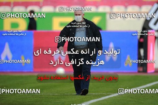 1550875, Tehran, Iran, لیگ برتر فوتبال ایران، Persian Gulf Cup، Week 7، First Leg، Persepolis 0 v 0 Sepahan on 2021/01/05 at Azadi Stadium